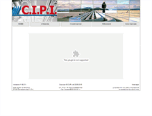 Tablet Screenshot of cipisrl.it